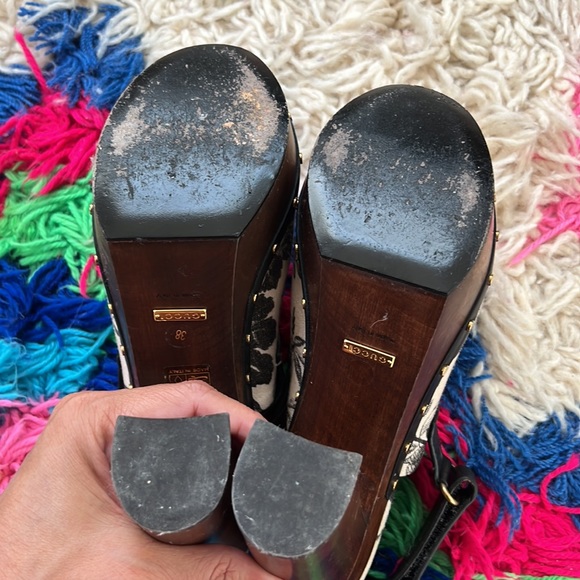 Rare Gucci Floral clogs size 38 - Picture 5 of 5